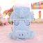 Pet dog Winter fleece Clothes Overcoat four legs pig style hoodies Double layer winter jacket