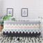 Custom stretch print 3 seater elastic sofa cover for sectional
