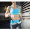 Sport Neoprene reflective hydro running belt waist pack with water bottle