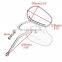 Motorcycle Mount motorcycle review mirror handlebar Side Mirror For Harley XL 1200 883