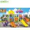 Amusement park outdoor playground slides for kids