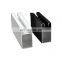 Factory custom alu profile aluminium extrusion aluminium louver profile for casement window