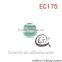 Top Quality Fashion round custom printed beads EC171(DIY)
