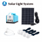 Portable Mini Large Capacity Solar 100w PV 4 Light Bulbs Energy Storage System