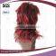 Fake Red And Black Emo Wild Punk Synthetic Hair Wigs