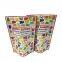 custom logo laminated stand up cornflakes packaging bag with zipper