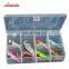 8pcs/set Sinking Metal Spoon Mini Fishing Lure Bass VIB Bait Fish Crank Set