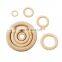 custom design simple shape DIY colorful wooden beads 30mm for making crafts keychain prayer beads
