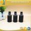 30ml black colour painting essential oil glass bottle