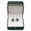 Custom Jewelry Gift Box For Ring Luxury Double Ring Jewelry Box