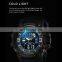 SMAEL 8049 Men Watch Sport Waterproof LED Light Alarm Clock Dual Time Display Week Auto Date Wristwatches Sports Time