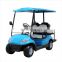 CE Approved 4 Seater Electric Golf Carts with folded back seat and four-wheel disc brake