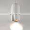 Modern home decor kitchen island small white concrete cement pendant light for restaurant