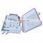 ABS material outdoor waterproof  fiber optic box FTTH terminal  distribution box 16 port