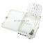 Europe 4 / 8 cores preconnection and branch holes fiber optic termination 8 core ftth box