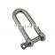JRSGS Wholesale High Quality Forged Stainless Steel 304/316 Dee Shackle Long Type