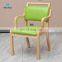 Quick Delivery CE Approved Simple Solid Wood Bedside Nursing Chairs Carved Dining Chair With Custom Design and Color