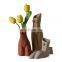 Home Decor Accessories Ceramic Vase Flower Decorative Nordic Personalized Boho Creative Woman Cute Vases