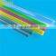 Colored Translucent Clear Acrylic Tube / Rod