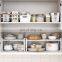 Multifunctional Kitchen Organizer Shelves Cabinet Standing Metal Spice Rack Seasoning Rack