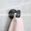 High Quality Easy Installation Zinc Alloy Black Bronze Wall Mounted Robe  Hanger Clothesstainless Steel Wall Clothing Hook