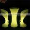 led furniture bar light counter indoor plastic rechargeable glowing party table
