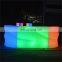 portable bar counter party event counter led Illuminated Led Plastic Portable Led High Bar Counter Furniture Mobile Bar