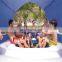 High Productivity Top Sale House Kids Camping Water Inflatable Floating Island Tent