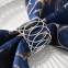 Wire Loop Napkin Ring Loop Napkin Ring Silk Cloth Ring Napkin Buckle Gold Cross Border Spot Wedding Metal Stainless Steel