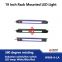 Manufacture 19 inch 1U Rack Mounted Rotatable LED Light for Audio rack or Server cabinet new arrival