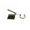 Fashional Metal Polished Gold Tie Display Stand Necktie Display Holder