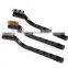 3 PC Detail Brush Set Plastic Handles for a variety of tough jobs