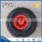 High quality 3.50-4 4pr rubber wheel with plastic rim