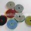 Flexible dry polishing pad