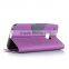 Hybrid Color Frosted Flip Leather Wallet Case for HTC One M9