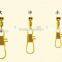 fishing tackle for sale gold color fishing swivels and snaps