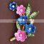 New design zinc alloy peach blossom brooch