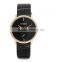 2016 Men Quartz Stainless Steel Back Geniune Leather Wrist Watch