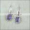 925 Sterling Silver Natural Amethyst Set Jewelry