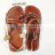 cute sandals for summer Women flat jesus sandal shoe brown leather and classic style