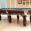 Economic 8ft MDF billiard table,classic type dining room pool table on sale