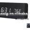 Upgrade LED Alarm Clock,despertador Temperature Sounds Control LED display,electronic desktop Digital table clocks
