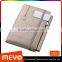 Custom Logo Printing Leather Notebook With Bookmark And Ballpoint Pen Gift Set