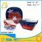 high quality custom melamine 7pc christmas dinnerware set