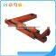 Flat type chain plate chip removal conveyor