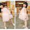 lace sweet children girl dress summer sleeveless baby girl dress OEM service