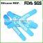 Pomotion silicone reflective slap band wide slap bracelets