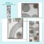 Rectangle metal wall art decor for indoor decoration
