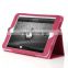 Stand PU leather folio Tablet Cover for iPad Case