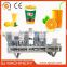 Automatic cup filling and sealing machine for milk/juice/yogurt/jelly